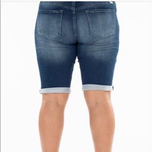 KanCan Mid-Rise Bermuda Shorts KC5020D-P